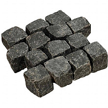 Turkse Basalt kinderkoppen ca. 8-10cm in krat ca. 5m²/ton