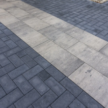 Betonklinkerkei 10,5x21x8 Antraciet