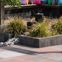 Trippel T 80x80x4 Licht Grijs