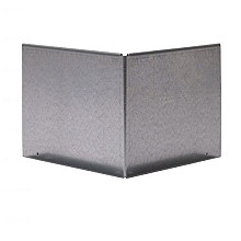 Kantopsluiting Single 27,7cm Verzinkt (hoekstuk) uitwendig