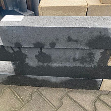 Stapelblok Strak 10x10x60 Zwart