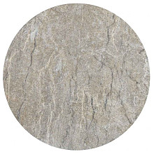 Ronde staptegel keramiek ca. Ø 37,5cm Beige