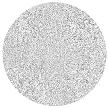 Ronde staptegel keramiek ca. Ø 37,5cm Graniet Grijs