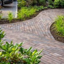 Maison Longstone ca. 8x24x5 Bruin-Zwart