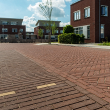 Maison Longstone ca. 8x24x5 Rood-Zwart