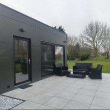 Kera Linea 2in1 60x60x4 Slate Sand