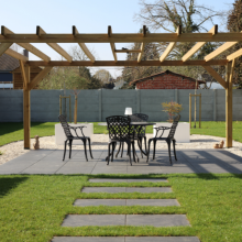 Kera Linea 2in1 80x80x4 Medium Grey