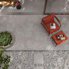 GeoCeramica 80x80x4 Framework Concrete Dust