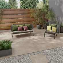 GeoCeramica 80x80x4 Framework Concrete Taupe