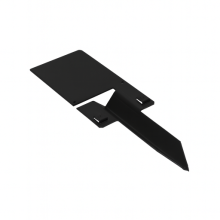 Koppelspies 16,5cm Grafiet Zwart (inclusief 2 zelftappers)