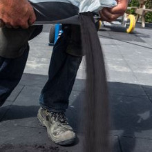 Onkruidarm inveegzand 20kg Basalt/Antraciet