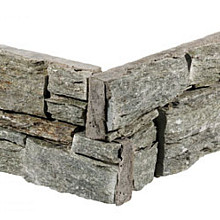 Hoekstuk Stonepanel Rustic Grey slate  15x60x3/4