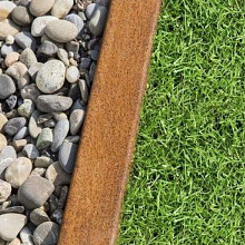 ECCO borders Betotop 60 Cortenstaal 6x200x5,5 (bxlxh) dikte 1mm Op=Op