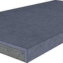 GeoCeramica zwembadrand 60x60x4 Evoque Fumo Partij Op=Op