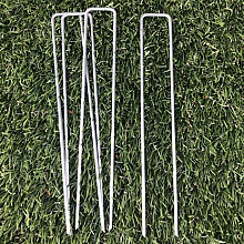 Kunstgras pennen U-haak 3,1x20x0,3cm per 10 stuks