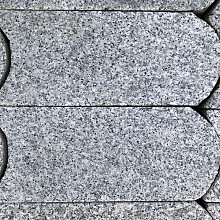 Graniet randafwerking ca. 10x25x2,5 (bijna uitverkocht)