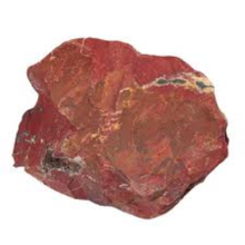 Rode jaspers sierkei (halfedel) 5-20cm donkerrood Op=Op