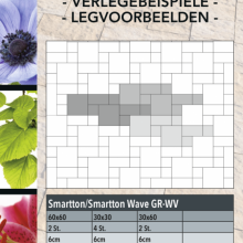 Smartton Vlak groot wildverband 6cm Matterhorn Partij (ca. 26,64m²)