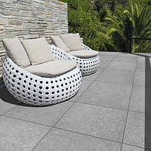 GeoCeramica 60x60x4 BB stone Light Grey  (uit assortiment 2026, niet meer beschikbaar)