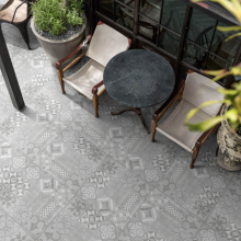 GeoCeramica 60x60x4 Mosaik Evoque Grey