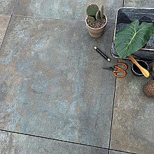 GeoCeramica 80x80x4 Copper Steel (uit assortiment 2026)
