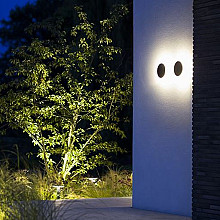 Disc Wall Light Head 100-230V + Base 1