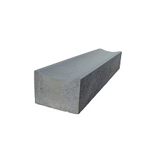 Straatgoot 100x20x50 grijs (uitholling 2 cm)