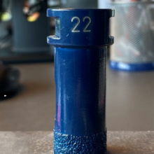 Tegelboor 22mm M14