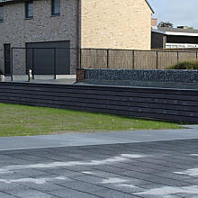 Moodul 60x15x7.5 cm afdeksteen Black