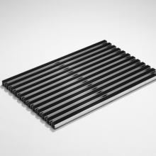 Schoonlopermat rubberstroken 40x60cm