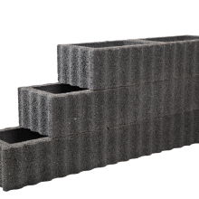 Rechthoekflor 30x40x25 antraciet