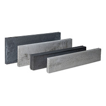 Opsluitband 12x25x100 antraciet
