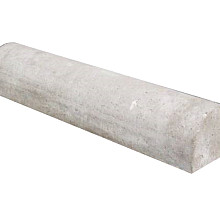 Parkeerband / Stootband 17x20x95 grijs tussenstuk