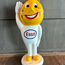 Beeld - Esso man kunststof beschilderd ca. 85cm