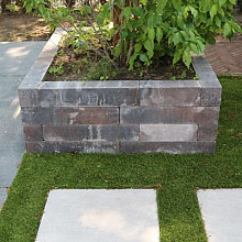 Wallblock Old 12x12x60 Brons Partij Op=Op