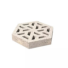 Schellevis Oud Hollands Eco-tegel 37,5x37,5x7 creme*