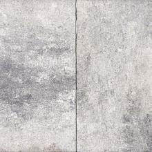 Budget tegel 60x60x4 Grijs-Zwart Partij Op=Op