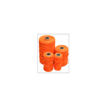 Uitzettouw oranje rol 200 meter