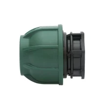 Stadex PP, Irrigatie PE klemkoppeling, Einddop 16 mm, PN10, groene wartel (s)