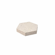 Schellevis Oud Hollands 6-kant 37,5x37,5x7 creme*