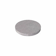 Schellevis Staptegel Rond 80x7 grijs