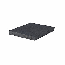 Schellevis met facet 60x60x10 antraciet*
