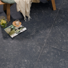 GeoCeramica 90x90x4 Pietra Blu Nero