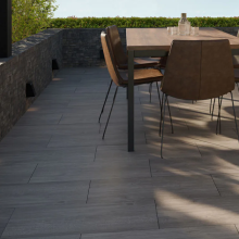 Cerasun 40x80x4 Woodlook Grey Wash