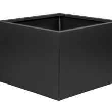 Bloembak vlak - GRAFIET ZWART 60x60x60cm