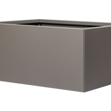 Bloembak vlak - TAUPE 90x90x60cm