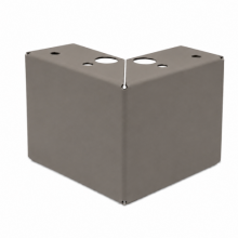 Poten set - TAUPE 9,5cm hoog