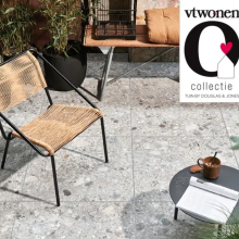 Keramiek Solostone 80x80x3 Composite Grey