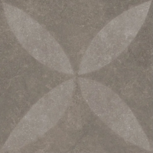 Keramiek Solostone 80x80x3 Unico Brown Flower Decor