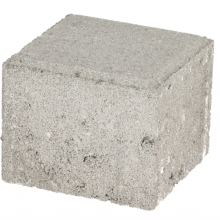 Betonklinkerkei 10,5x10,5x8 Grijs (half)